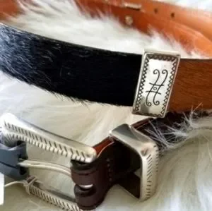 Brighton | Accessories | Brighton Animal Fur Silver Leather  display picture 3